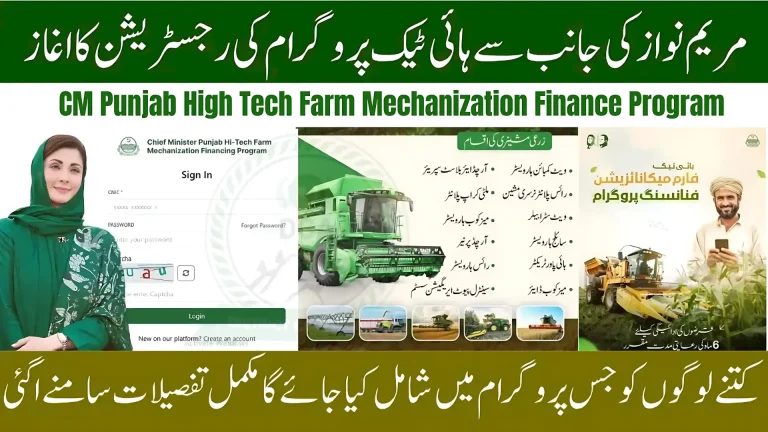 High-Tech Farm Mechanization Finance Program