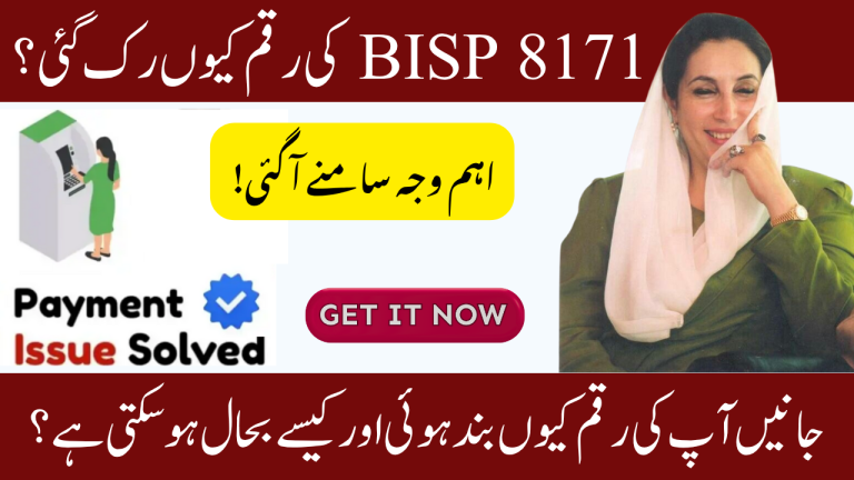 Reasons Why BISP 8171 Payment Suspended & How to Fix It Fast