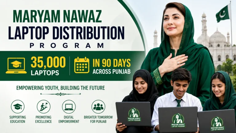 Maryam Nawaz Laptop Distribution Program 2026